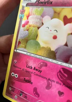 Swirlix RC19/RC32 Radiant Collection XY Generations HOLO Shiny Pokemon Card Exc - Image 5