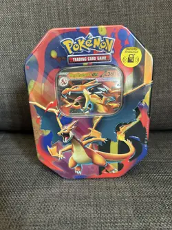Pokemon TCG: Mega Charizard Y EX Tin - Brand New Sealed - Image 1