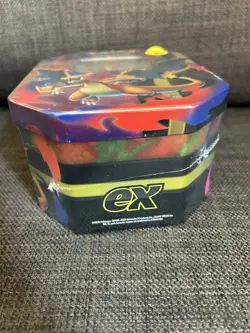 Pokemon TCG: Mega Charizard Y EX Tin - Brand New Sealed - Image 4