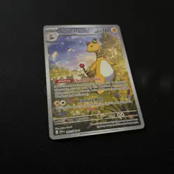 Pokemon Chaos Rising 090/086 Ampharos Illustration Rare IR Holo MINT - Image 3