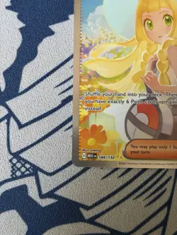 Pokemon TCG Lillie's Determination 184/132 Me01 Mega Evolution Holo English - Image 4