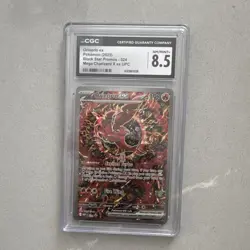 CGC 8.5 Pokemon TCG Oricorio ex 024 Me: Mega Evolution Promo Holo 2025 - Image 1