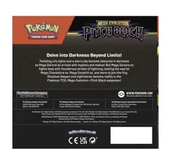 Pokemon TCG: Mega Evolution Pitch Black Booster Box (36 Packs) - *PRESALE* ✅ - Image 3