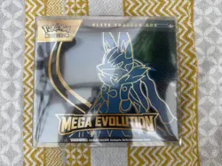Pokemon TCG: Mega Evolution Elite Trainer Box ETB – Lucario | Brand New & Sealed - Image 1