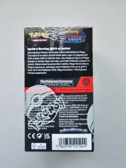 Pokemon TCG Mega Evolution Phantasmal Flames Sealed Half Booster Box (18 Packs) - Image 3