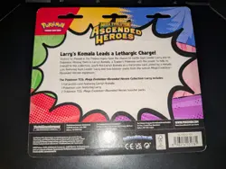 Pokemon TCG Mega Evolution Ascended Heroes Larry’s Komala 2 Pack Blister Sealed - Image 2