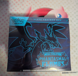 Pokemon TCG ETB Mega Evolution—Phantasmal Flames English (Factory Sealed) - Image 1