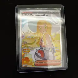 Pokemon TCG Lillie’s Determination Mega Evolution 184/132 SAR English NM - Image 4