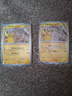 Pokemon TCG Mega Evolution Promo Sealed Pikachu At The Museum Jumbo Card| Mint | - Image 1