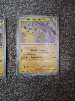 Pokemon TCG Mega Evolution Promo Sealed Pikachu At The Museum Jumbo Card| Mint | - Image 2