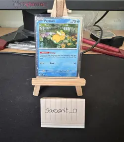 Pokemon TCG Psyduck Promo Holo 007 Mega Evolution English - Image 1