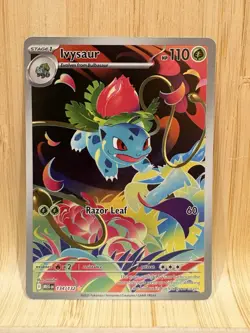 Pokemon TCG Ivysaur IR 134/132 Mega Evolution - Image 1