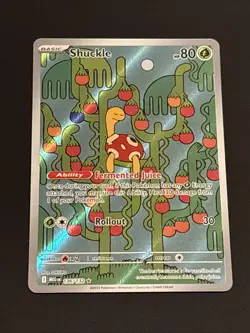 Pokemon TCG | Shuckle | 136/132 | Mega Evolution | Illustration Rare | NM - Image 1