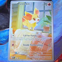 Pokemon TCG Fennekin 080 Me: Mega Evolution Promo Holo English Basic HP 70 - Image 1