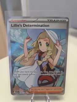 Pokemon TCG ME01: Mega Evolution Lillie’s Determination 169/132 Ultra Rare EN NM - Image 1