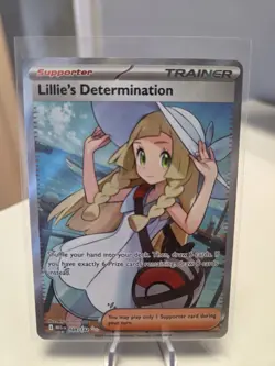 Pokemon TCG ME01: Mega Evolution Lillie’s Determination 169/132 Ultra Rare EN NM - Image 3