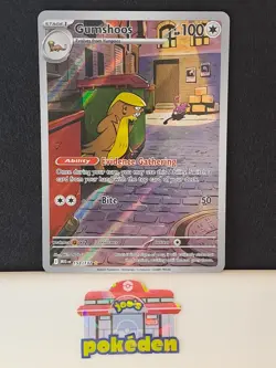 Pokemon TCG : Mega Evolution - Gumshoos 153/132 Illustration Rare NM/MT - Image 1