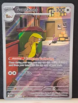 Pokemon TCG : Mega Evolution - Gumshoos 153/132 Illustration Rare NM/MT - Image 2