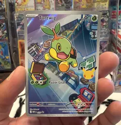 The Pokemon TCG Turtwig 040P Mega Evolution First Partner Series English Mint - Image 1