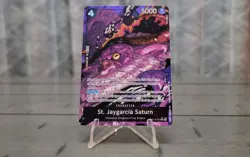 One Piece St. Jaygarcia Saturn OP13-083 Carrying On His Will AA Foil EN - Image 1