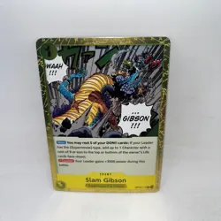 Slam Gibson OP12-117 Rare Legacy of the Master One Piece Foil Near Mint - Image 1