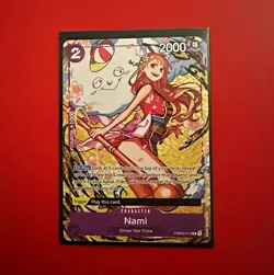 Bandai One Piece Card Game Nami PRB02-012 Pirates Party - Image 1