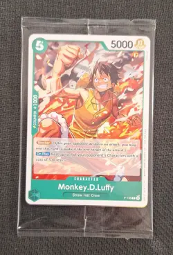 One Piece TCG - Monkey.D.Luffy (P-135) Sealed Promo ENG - Image 1