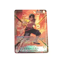 🔥 One Piece OP16 Portgas D. Ace Leader Alt Art AA OP16-001 NM English - Image 1