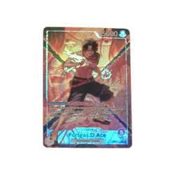 🔥 One Piece OP16 Portgas D. Ace Leader Alt Art AA OP16-001 NM English - Image 2