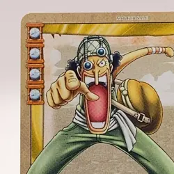 Usoppu Chopper One Piece Card Game Carddass WJ-08 Promo Bandai 2003 Japan F/S - Image 3