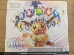 Pokemon TCG Scarlet Violet Prismatic Evolutions Elite Trainer Box ETB New Sealed - Image 1