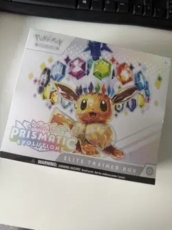 Pokemon TCG Scarlet & Violet Prismatic Evolutions Elite Trainer Box Etb - Image 1