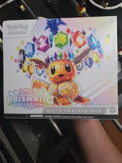 Pokemon TCG: Scarlet & Violet Prismatic Evolutions Elite Trainer Box Sealed - Image 1