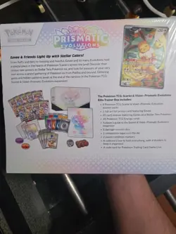 Pokemon TCG: Scarlet & Violet Prismatic Evolutions Elite Trainer Box Sealed - Image 2