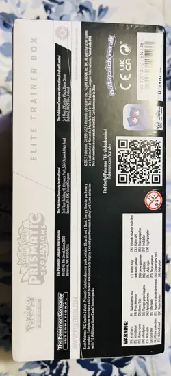 Pokemon TCG Elite Trainer Box Scarlet & Violet Prismatic Evolutions Eevee EN - Image 5