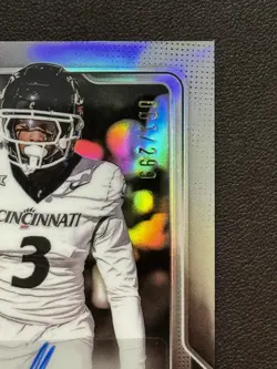 Topps 2025 Bowman U Chrome Cyrus Allen 1st Bowman Refractor Auto /299 #BCA-CA - Image 4