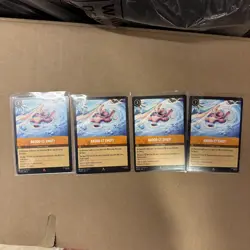 X4 Akood Et Emuti Winterspell 29/204 Nonfoil Disney Lorcana PLAYSET - Image 1