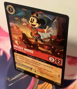 Mickey Mouse-Brave Little Prince 111/204 Fabled Legendary Card Disney Lorcana - Image 3