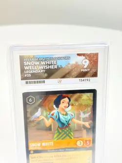 Disney Lorcana EN 2 Snow White - Well Wisher #25 ACE 9 - Image 2