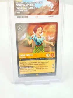 Disney Lorcana EN 2 Snow White - Well Wisher #25 ACE 9 - Image 3