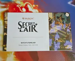 MTG New Sealed Secret Lair Cats are the Best: Witch’s Familiar - Foil Edition - Image 1