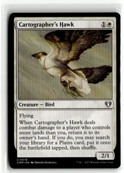 2023 MTG CMM Cartographer's Hawk U Creature #18 - Image 1