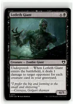 2023 MTG CMM Lotleth Giant C Creature #171 - Image 1
