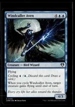 2023 MTG CMM Windcaller Aven C Creature #133 - Image 1