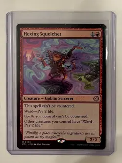 MTG: Lorwyn Eclipsed - Hexing Squelcher #145 - NM Regular - Image 1
