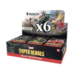 Marvel Super Heroes Sealed Play Booster Sealed Case MSC Magic MTG READY TO SHIP - Image 1