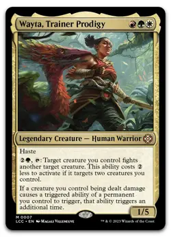 Wayta, Trainer Prodigy #7 (NM) Lost Caverns of Ixalan LCC Magic MTG - Image 1