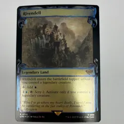 Wizards of the Coast Rivendell Foil Showcase Scrolls Rare Legendary Land EN - Image 1
