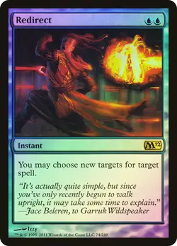 MTG FOIL Redirect - Magic 2012 #074 - Image 1