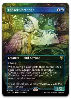 Ledger Shredder (Borderless) #55 (Foil) (NM) Special Guests SPG Magic MTG - Image 1